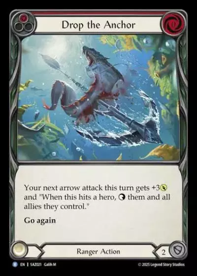 Drop the Anchor SAZ021 - Silver Age Chapter 2 - Azalea - Flesh and blood card