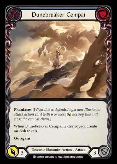 Dunebreaker Cenipai BLUE UPR023 - Uprising - Flesh and blood card