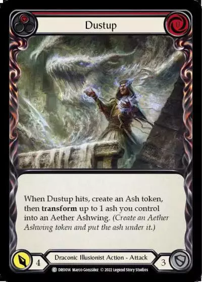 Dustup RED DRO014 - Dromai - Blitz Deck - Flesh and blood card
