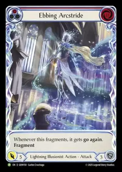 Ebbing Arcstride GEM150 - GEM - Pack 5 - Flesh and blood card