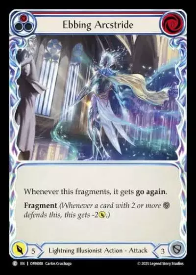 Ebbing Arcstride OMN018 - Omens of the Third Age - Flesh and blood card