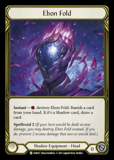 Ebon Fold FAB072-GF - ProQuest - Season 1 and 2 - Flesh and blood card