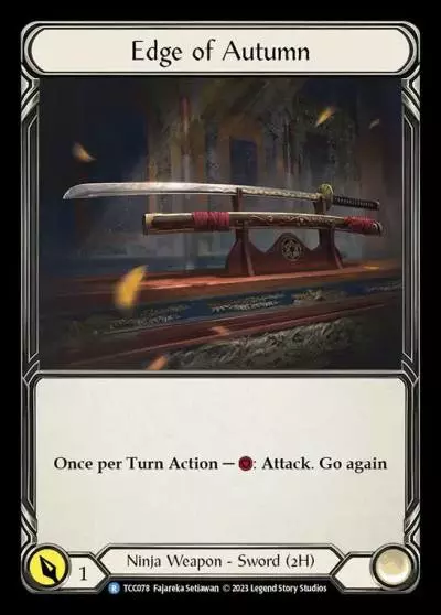Edge of Autumn TCC078-RF - Round the Table: TCC x LSS - Flesh and blood card