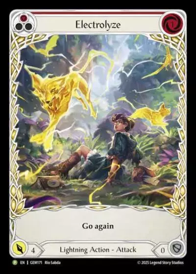 Electrolyze GEM171 - GEM - Pack 5 - Flesh and blood card