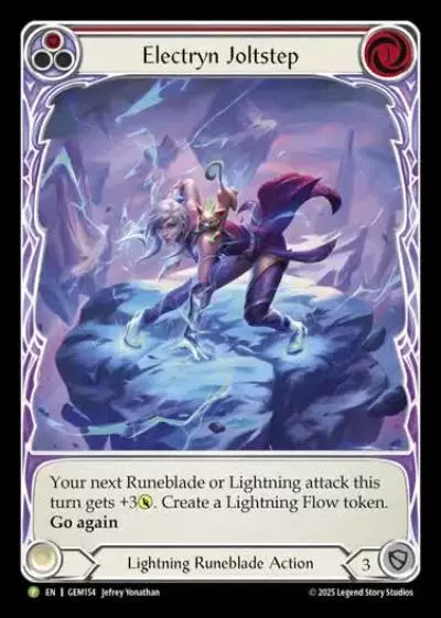Electryn Joltstep GEM154 - GEM - Pack 5 - Flesh and blood card