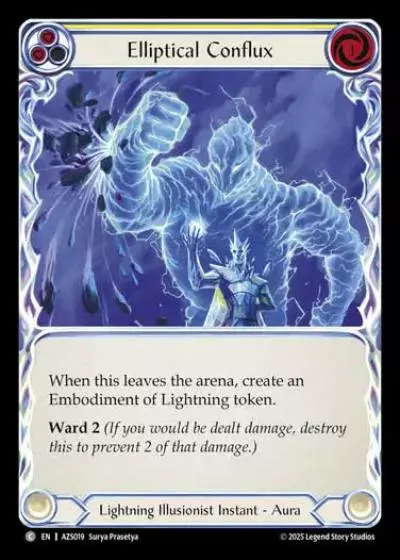 Elliptical Conflux AZS019 - Armory Deck - Zyggy Starlight - Flesh and blood card