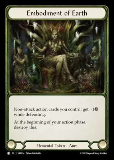 Embodiment of Earth SBA034 - Silver Age Chapter 3 - Briar - Flesh and blood card