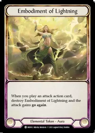 Embodiment of Lightning BRI002 - Briar - Blitz Deck - Flesh and blood card