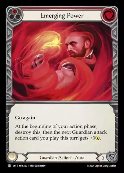 Emerging Power RED MPG100 - Mastery Pack Guardian - Flesh and blood card
