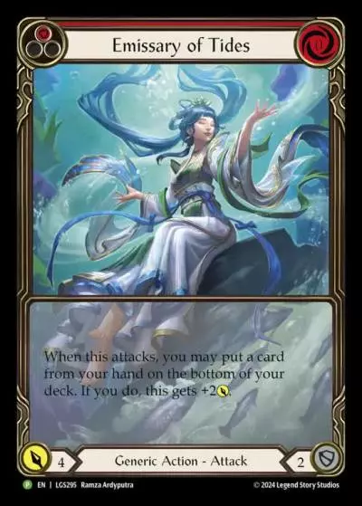Emissary of Tides RED LGS295-RF - Armory - Season 13 Nuu - Flesh and blood card