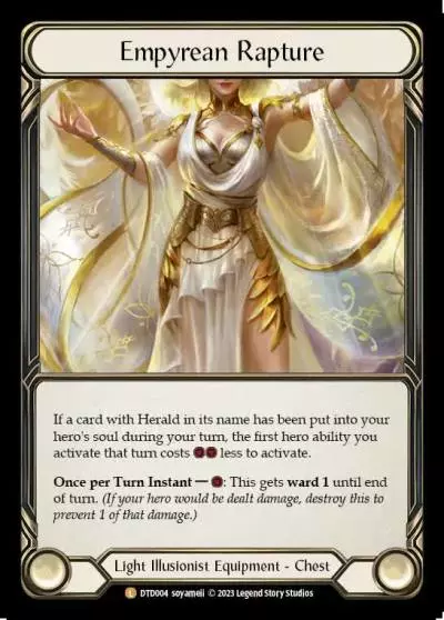 Empyrean Rapture DTD004-RF - Dusk till Dawn - Flesh and blood card