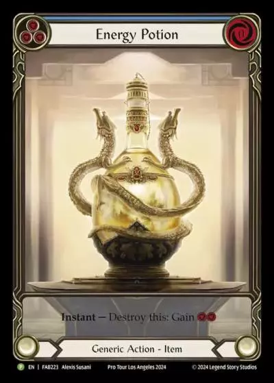 Energy Potion BLUE FAB223-CF - Pro Tour - Los Angeles 2024 - Flesh and blood card
