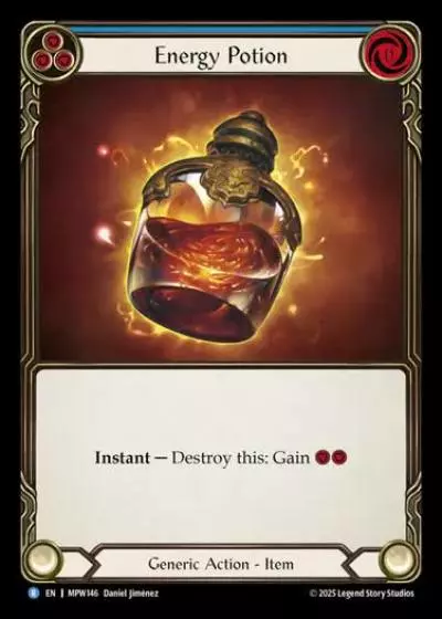 Energy Potion MPW146 - Mastery Pack Warrior - Flesh and blood card