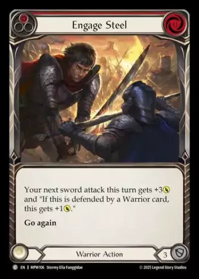 Engage Steel MPW106 - Mastery Pack Warrior - Flesh and blood card