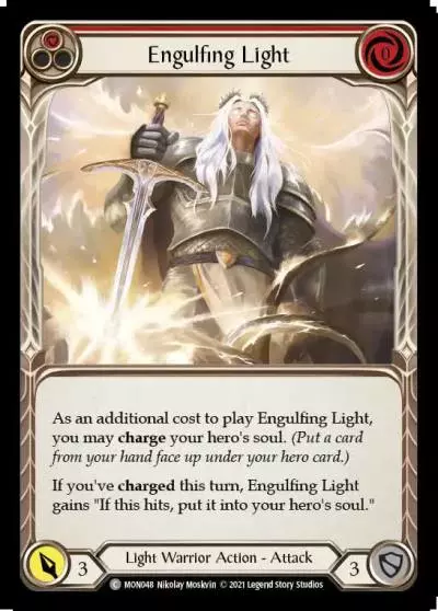 Engulfing Light RED MON048 - Monarch - Flesh and blood card