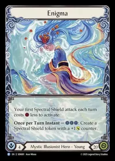 Enigma SEN001 - Silver Age Chapter 2 - Enigma - Flesh and blood card
