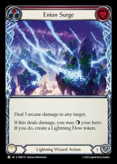 Enion Surge OMN112 - Omens of the Third Age - Flesh and blood card