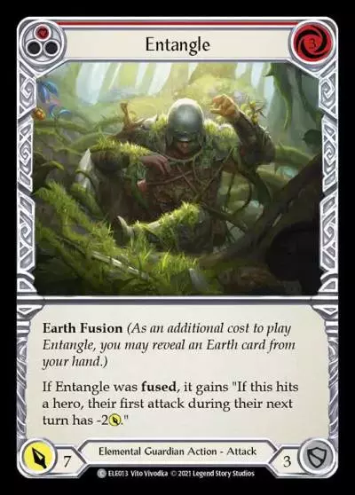 Entangle RED ELE013 - Tales of Aria - Flesh and blood card