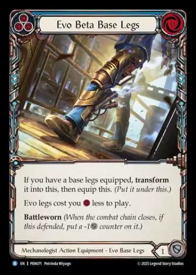 Evo Beta Base Legs PEN071 - Compendium of Rathe - Flesh and blood card