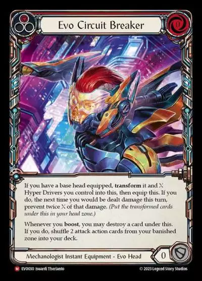 Evo Circuit Breaker RED EVO030 - Bright Lights - Flesh and blood card