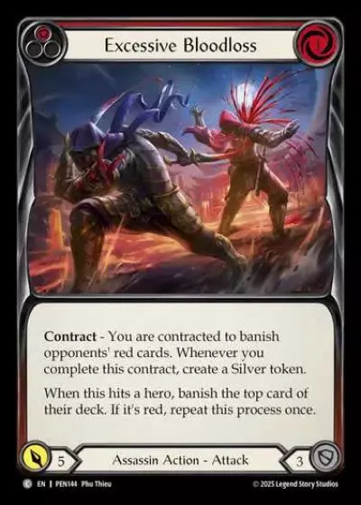 Excessive Bloodloss PEN144 - Compendium of Rathe - Flesh and blood card