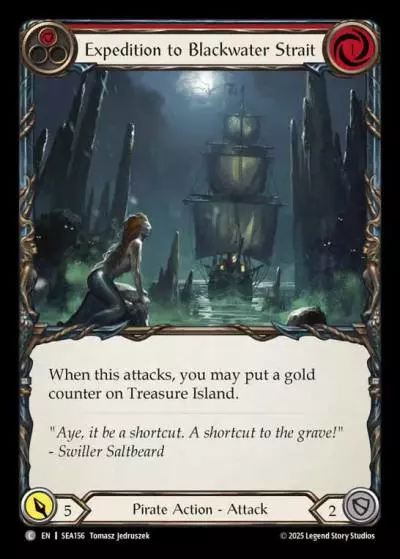 Expedition to Blackwater Strait RED SEA156 - High Seas - Flesh and blood card