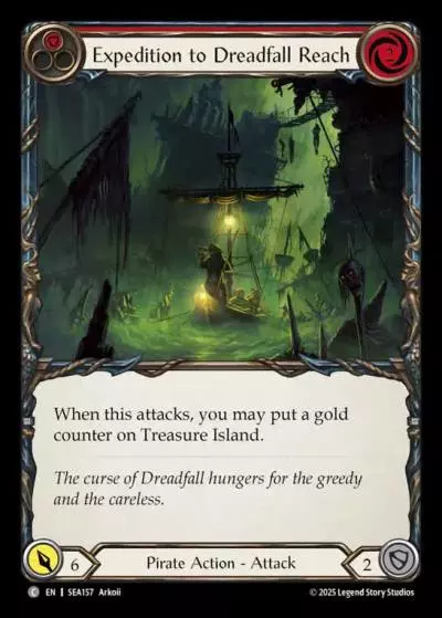 Expedition to Dreadfall Reach RED SEA157 - High Seas - Flesh and blood card