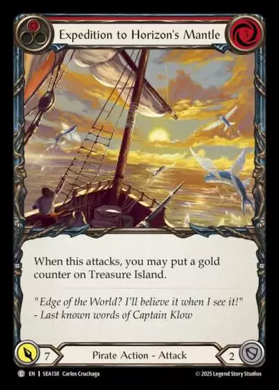 Expedition to Horizon's Mantle RED SEA158 - High Seas - Flesh and blood card