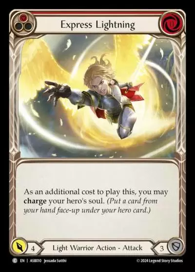 Express Lightning RED ASB010 - Armory Deck - Ser Boltyn, Breaker of Dawn - Flesh and blood card