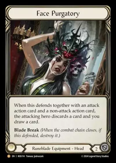 Face Purgatory ROS114-RF - Rosetta - Flesh and blood card