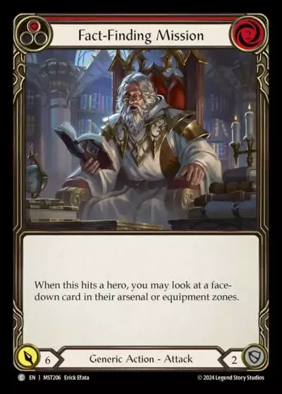 Fact-Finding Mission RED MST206 - Part the Mistveil - Flesh and blood card