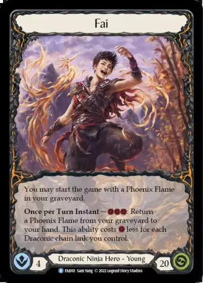 Fai FAI001-RF - Fai - Blitz Deck - Flesh and blood card