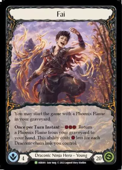 Fai HER061-CF - Skirmish - Season 5 - Flesh and blood card