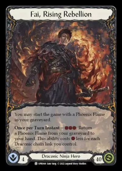 Fai, Rising Rebellion UPR044 - Uprising - Flesh and blood card