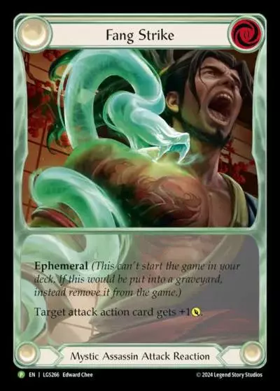 Fang Strike LGS266-RF - Pre-release - Part the Mistveil - Flesh and blood card
