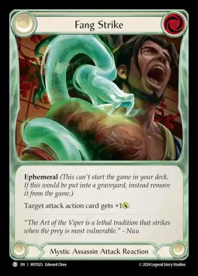 Fang Strike MST023 - Part the Mistveil - Flesh and blood card