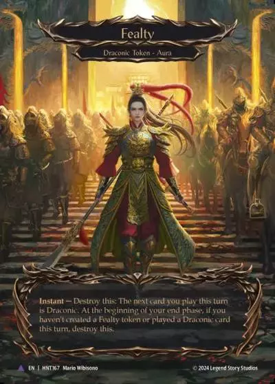 Fealty HNT167-MV - The Hunted - Flesh and blood card