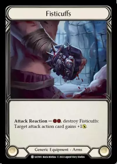 Fisticuffs KAT005 - Katsu - Blitz Deck - Flesh and blood card