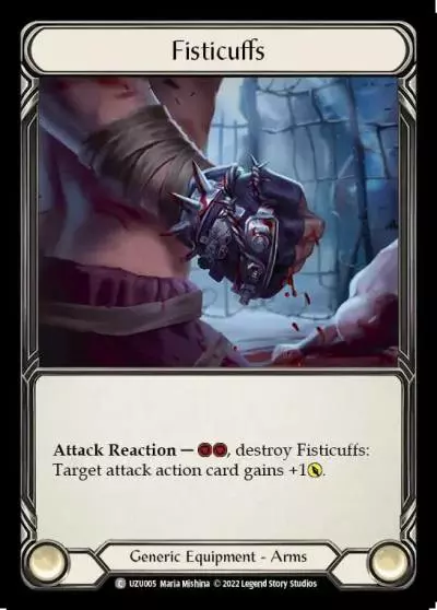 Fisticuffs UZU005 - Uzuri - Blitz Deck - Flesh and blood card