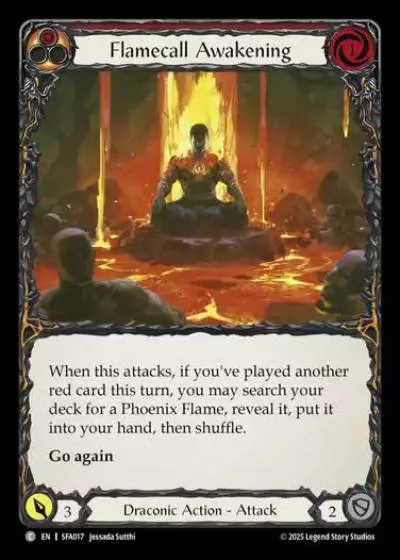 Flamecall Awakening SFA017 - Silver Age Chapter 2 - Fai - Flesh and blood card