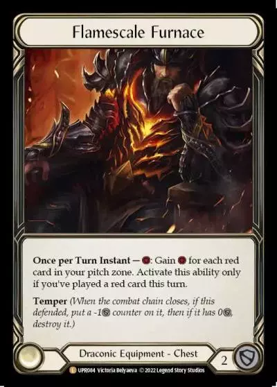Flamescale Furnace UPR084-RF - Uprising - Flesh and blood card