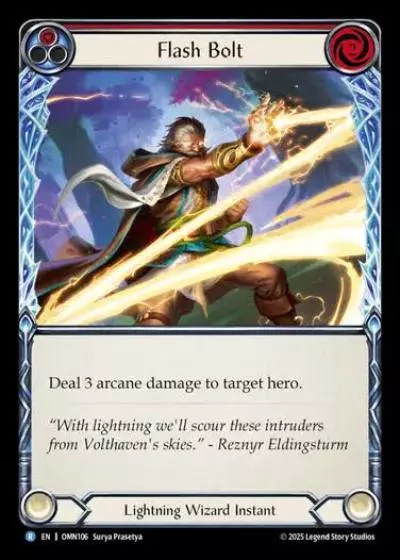 Flash Bolt OMN106 - Omens of the Third Age - Flesh and blood card