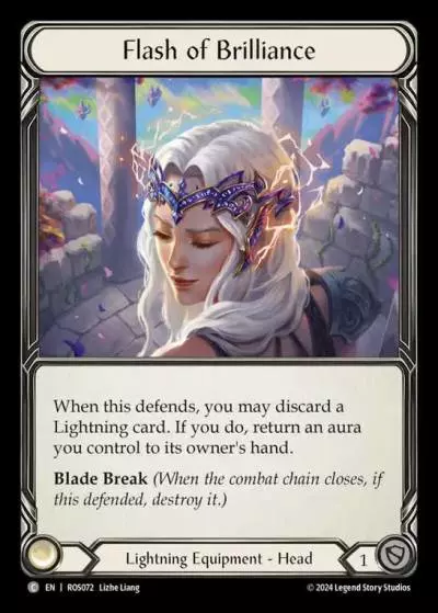 Flash of Brilliance ROS072 - Rosetta - Flesh and blood card