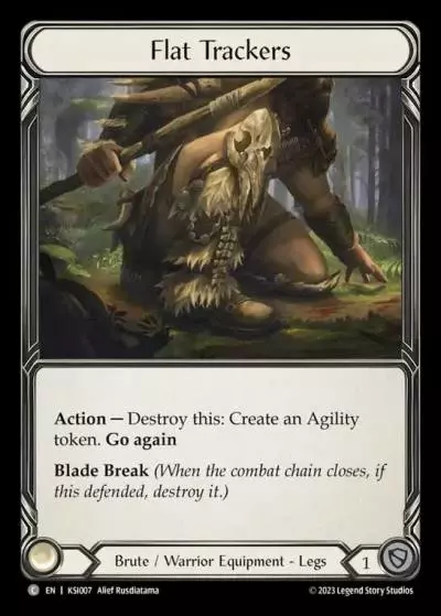 Flat Trackers KSI007 - Kassai - Heavy Hitters Blitz Deck - Flesh and blood card