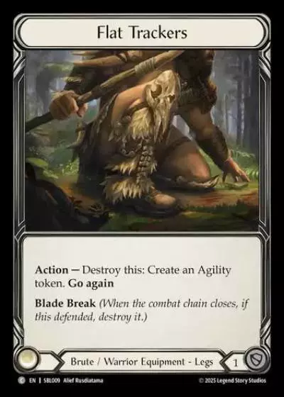Flat Trackers SBL009 - Silver Age Chapter 3 - Boltyn - Flesh and blood card