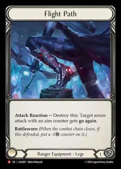 Flight Path AAZ007-RF - Armory Deck - Azalea, Ace in the Hole - Flesh and blood card