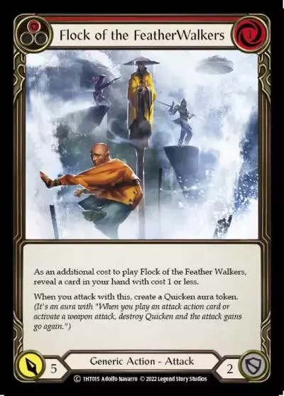 Flock of the Feather Walkers RED 1HT015 - Dorinthea - Blitz Deck - Flesh and blood card