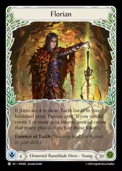 Florian ROS002 - Rosetta - Flesh and blood card
