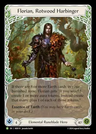 Florian, Rotwood Harbinger HER119-RF - ProQuest - Season 6 - Flesh and blood card