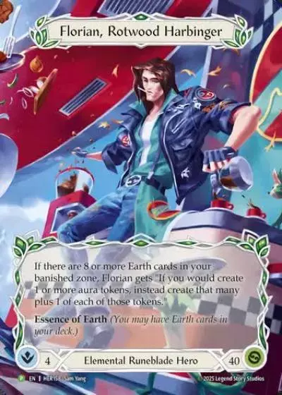 Florian, Rotwood Harbinger HER158-RF - World Championship - 2025 - Flesh and blood card